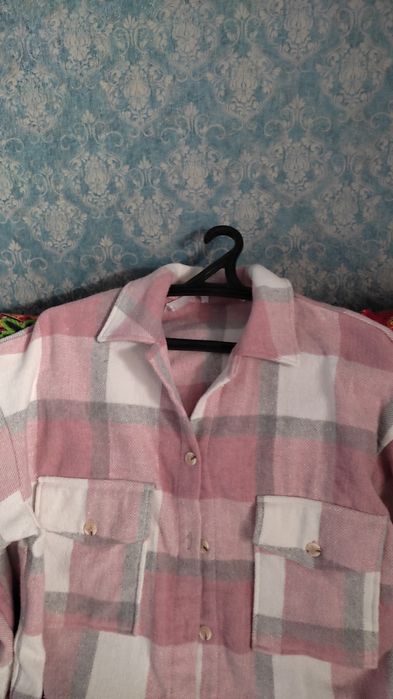 Рубашка женская. Байковая теплая для девушек и женщин как раз сейчас