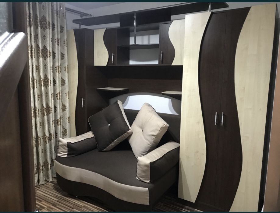 Dormitor venghe cu bej