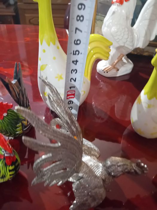 Фигури кокошки и петлета.Размерите са на снимките.