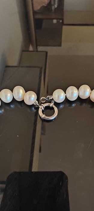 Колие с истински перли