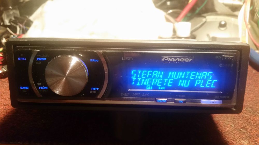 Mp3 de colecție Alpine; Pioneer, USB