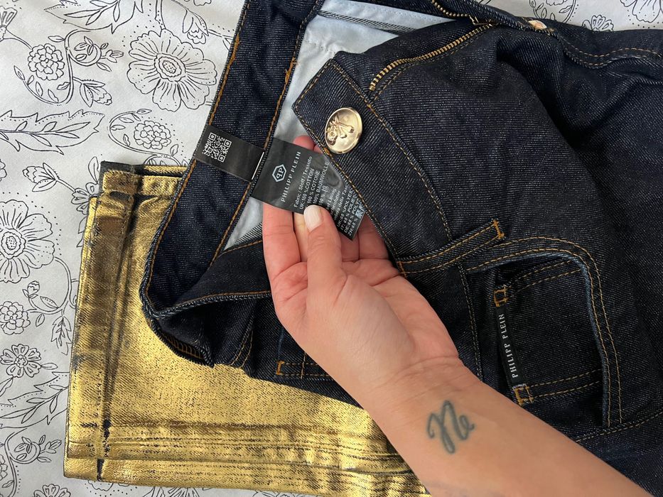 Дамско Дънки оригинално ! Philipp Plein 29 Филип плейн