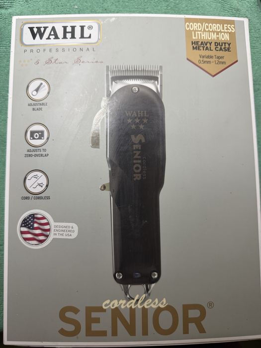 Wahl Senior Cod/Cordless брзжична машинка за подстригване