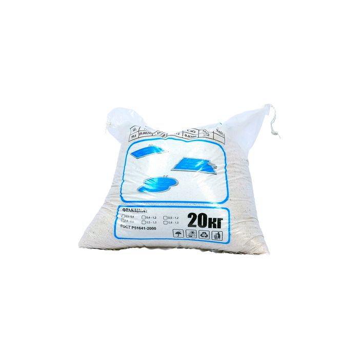 Песок кварц белый для бассейна