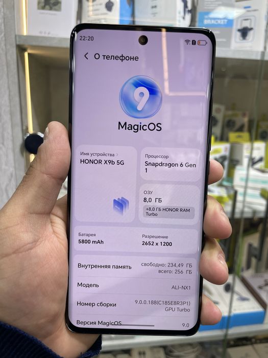 Honor X9b 8/256 gb arzoon