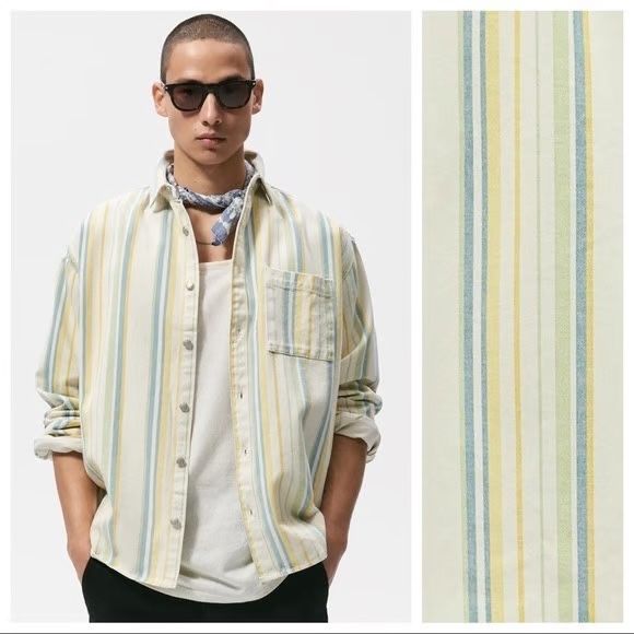 Zara man джинсовка размер М