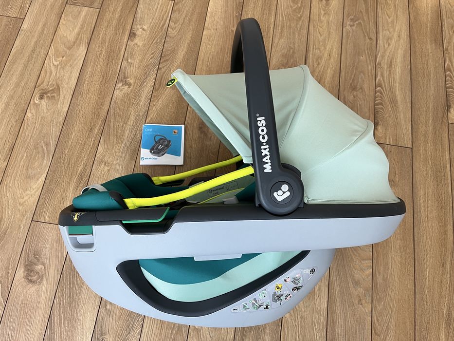 Maxi Cosi CORAL 360° PRO I-SIZE, база FamilyFix3, седалка Pearl Pro 2