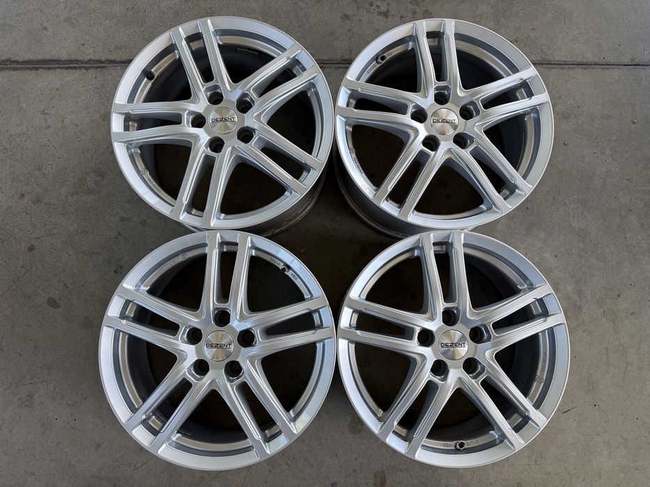 4бр. КАТО НОВИ 17” Джанти 5х114.3 “DEZENT” за -FORD/VOLVO/MAZDA/други- 7.5Jx17H2, ET52.5