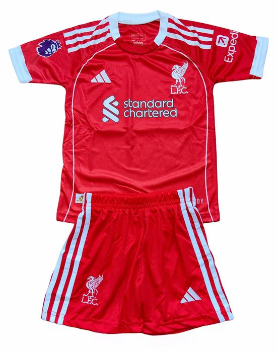 Детски футболен екип Ливърпул Вирц комплект Liverpool тениска Wirtz