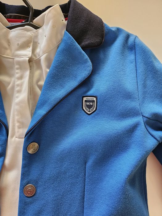 Сако за езда Foganza +подарък турнирна блуза Размер 150