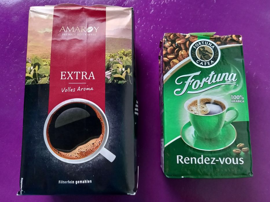 Cafea prăjită și măcinată