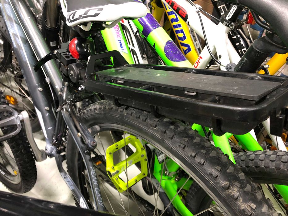 Алуминиев багажник за велосипед