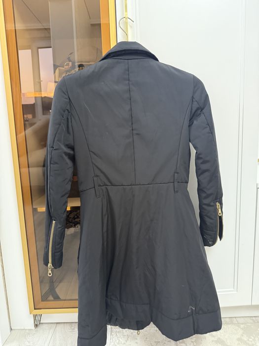 Пальто плащ утепленное Moschino