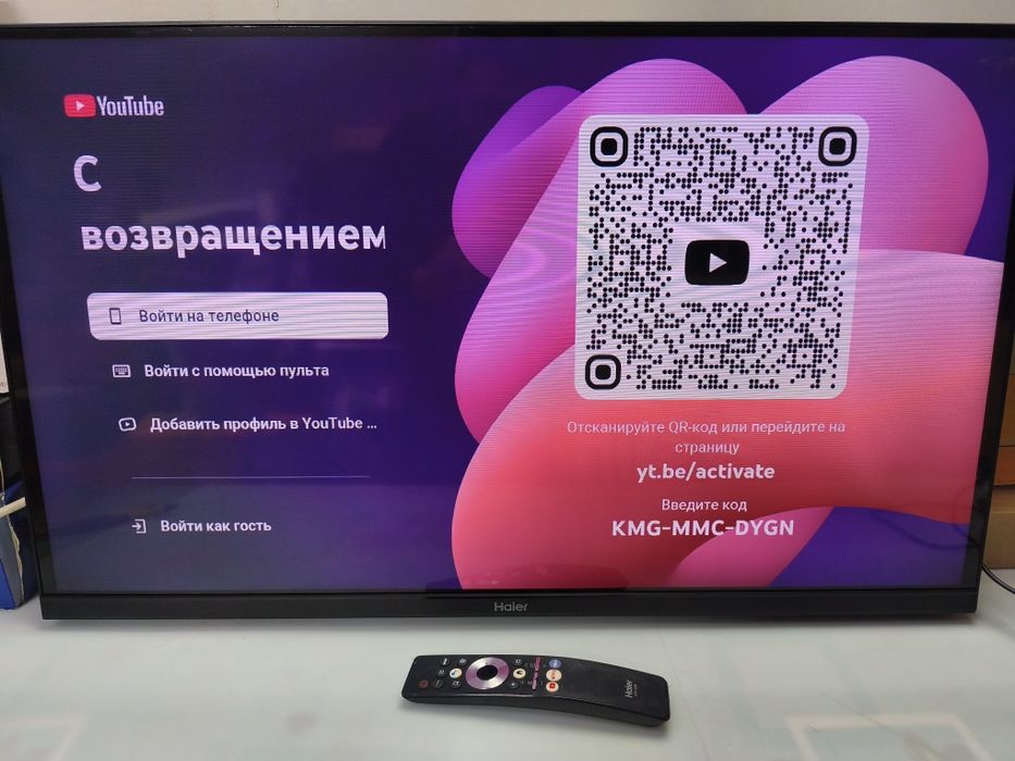 Продам смарт-тв Haier