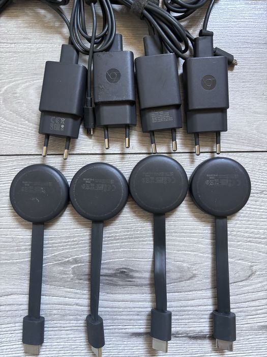 4x google chromecast gen 3