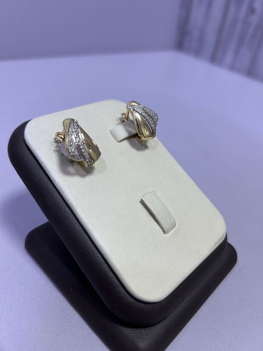 Серьги из золота /СТ75458