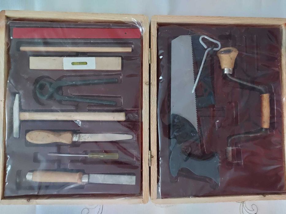 Set Unelte Jucărie Vintage „Biber Kid” – De Colecție / Retro