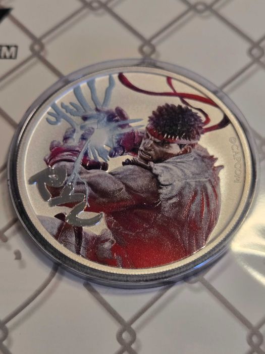 Цветни лимитирани сребърни  монети