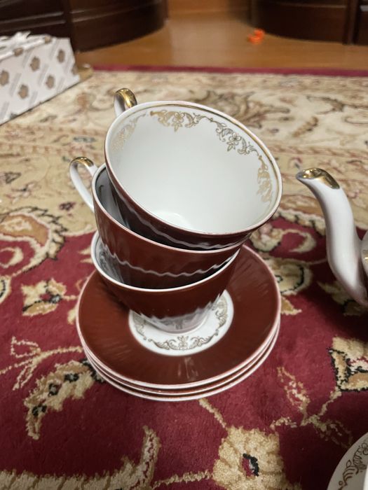 Сервиз советский фарфор новый