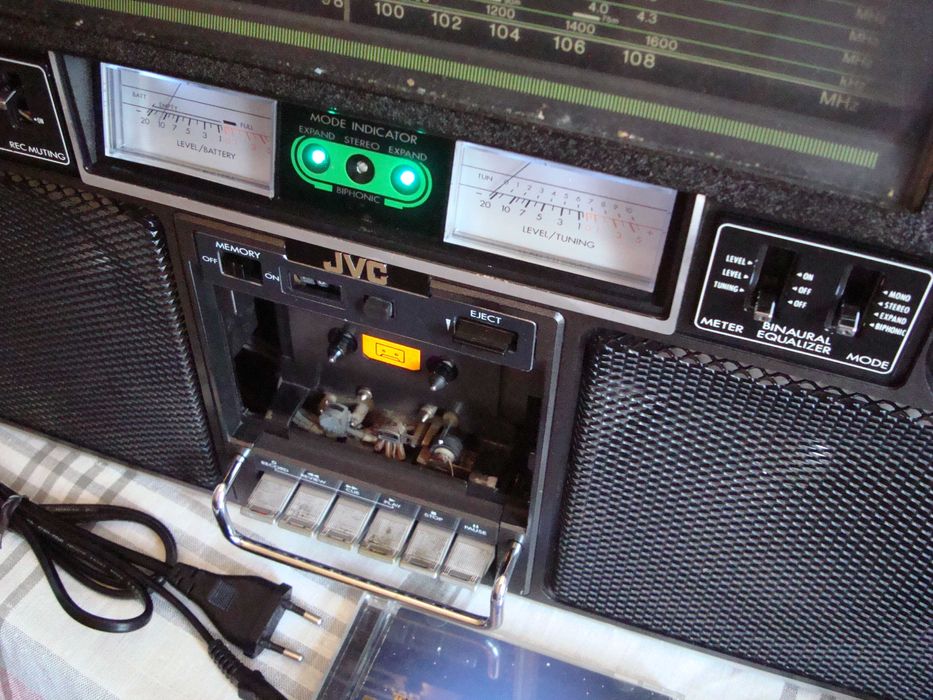 JVC  RC - 838 JW. BIPHONIC- 1980 год. Редкий. Made In Japan.