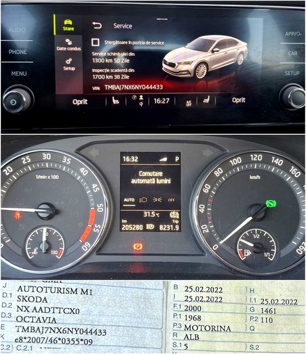 Octavia 2022 / 2.0 TDi 150cp / DSG.