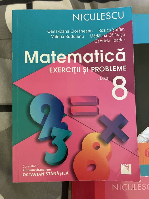 Manuale pentru pregatirea examenului de clasa a 8-a