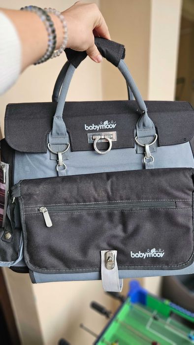 Hauck 2в1 детска количка – лятна и зимна + портбебе и чанта Babymoov