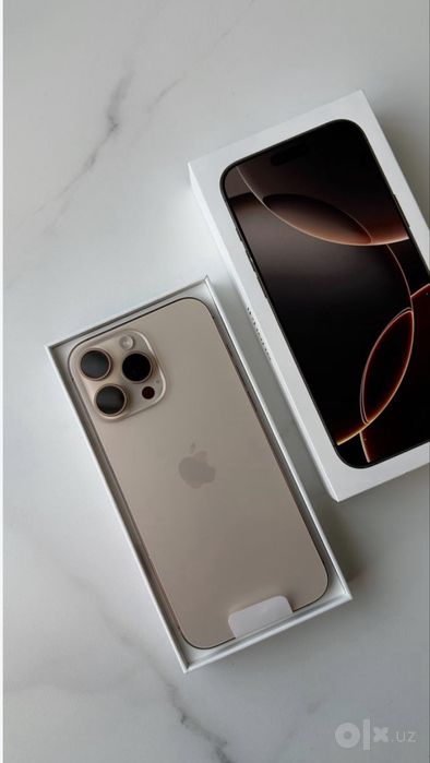 Iphone 16 pro max desert titanium