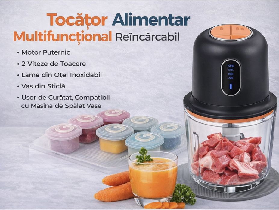 Tocator Alimentar Multifunctional Reincarcabil