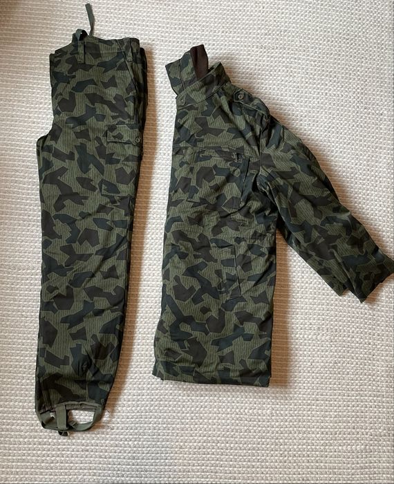 Военен камуфлаж БНА Яке и Панталон подлатени 188/116см