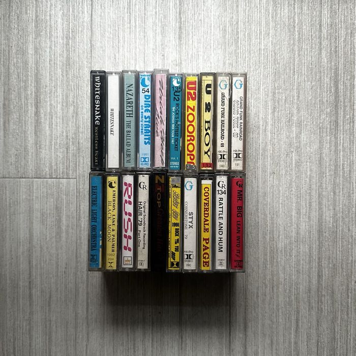 Касетки рок/поп