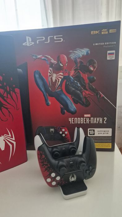 PS5 Spider-Man 2 limited edition вместе с 15 играми