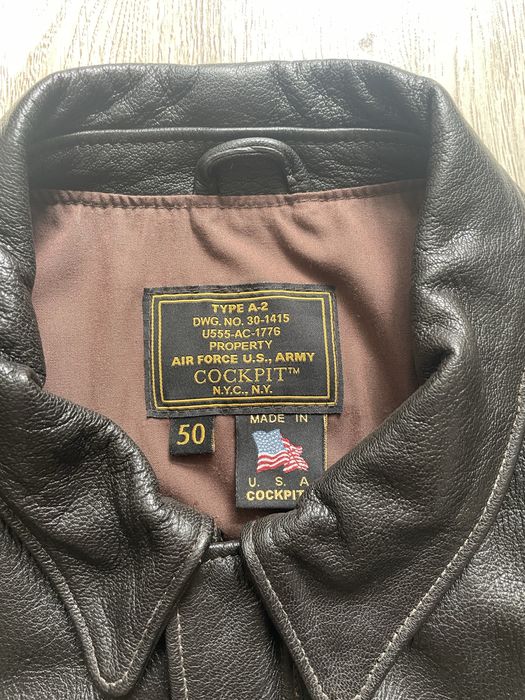 Massimo Dutti Schott Cockpit  Diesel мъжко пилотско  кожено яке
