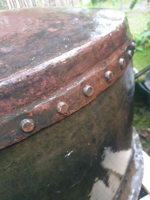 Caldare ceaun vas cazan cupru arama 150litri UNICAT