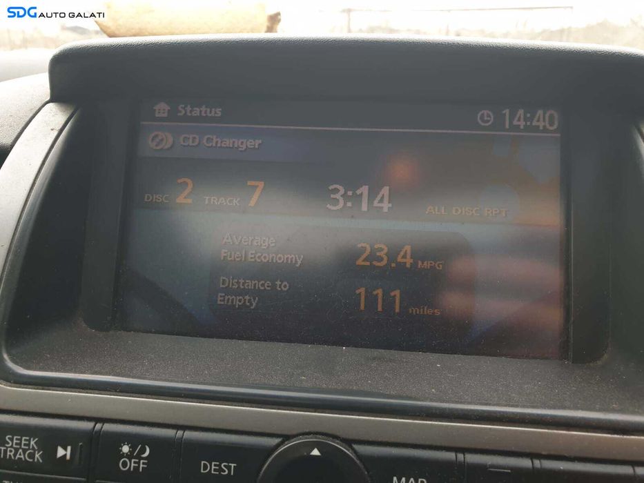Display Ecran Afisaj Navigatie Nissan Navara D40 2005 - 2015 [Q2587]