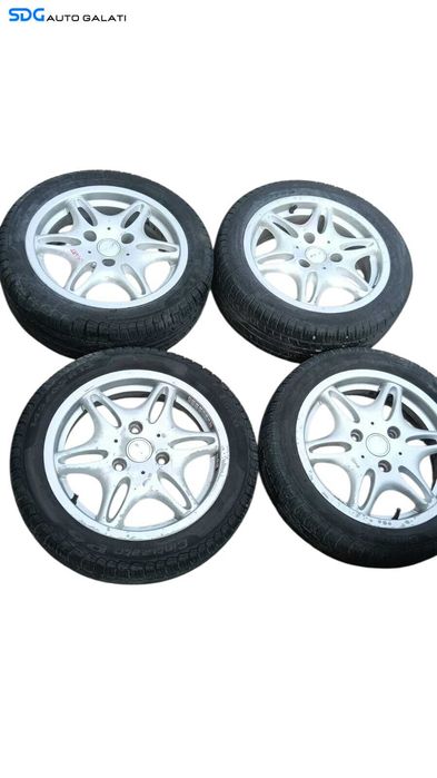 Set 4 Jante Roti Aliaj 145 65 R15 si 175 55 R15 Smart Fortwo 1998 - 2006 [M8968]