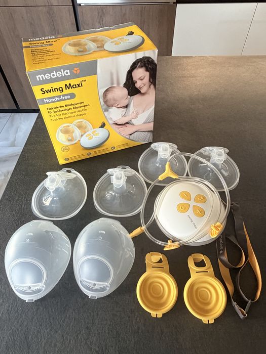 Двойна безжична помпа за кърма Medela Swing Maxi