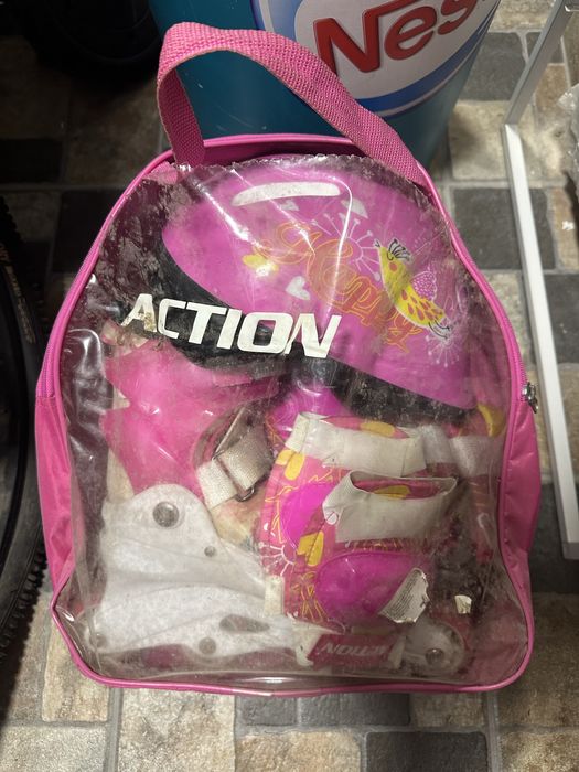 Ролери комплект в розаво