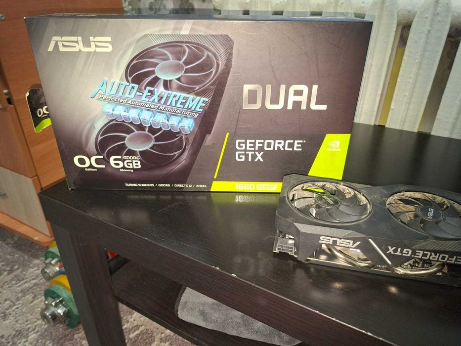 ASUS Dual GTX 1660 Super EVO OC Edition 6GB GDDR6
