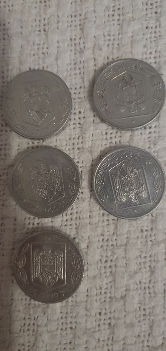 Monede 500 lei 1999 și 2000