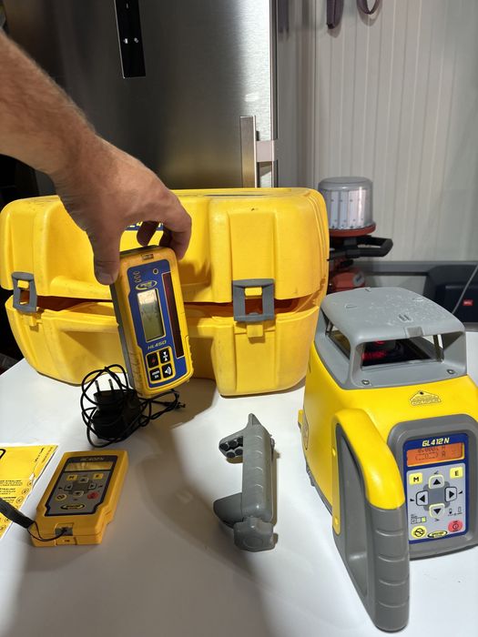 Spectea gl 412 n nivela laser canalizare cu pante leica topcon hilti