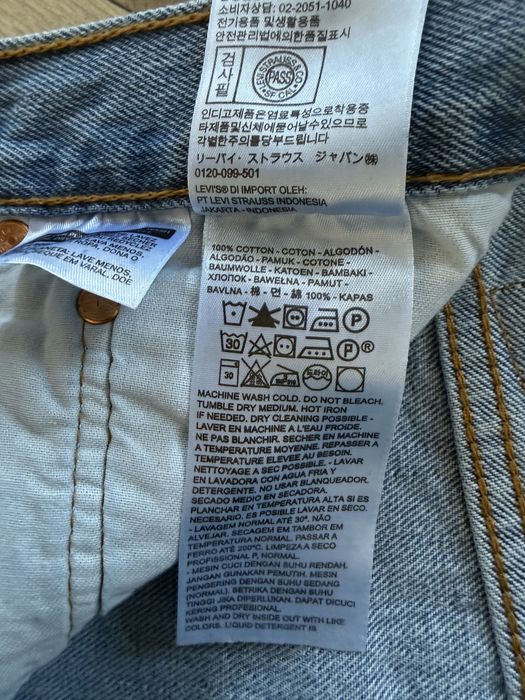 Blugi LEVIS 501 Albastru Barbati | Marime 40 x 30 (Talie 104 cm)