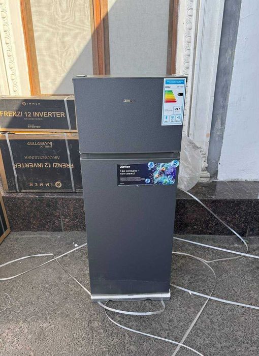 Холодильник Ziffler DRF-TF-210S DeFrost 210 л