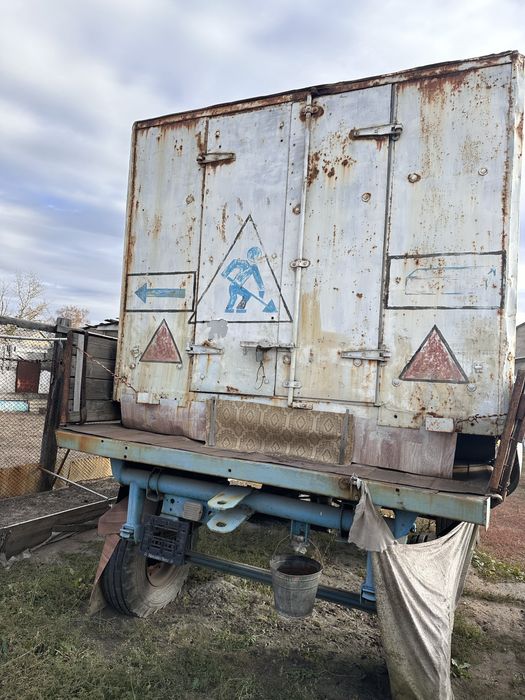 Продаю телегу+жилой вагон