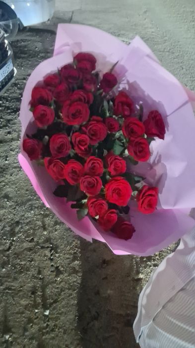 Цветы букет роза