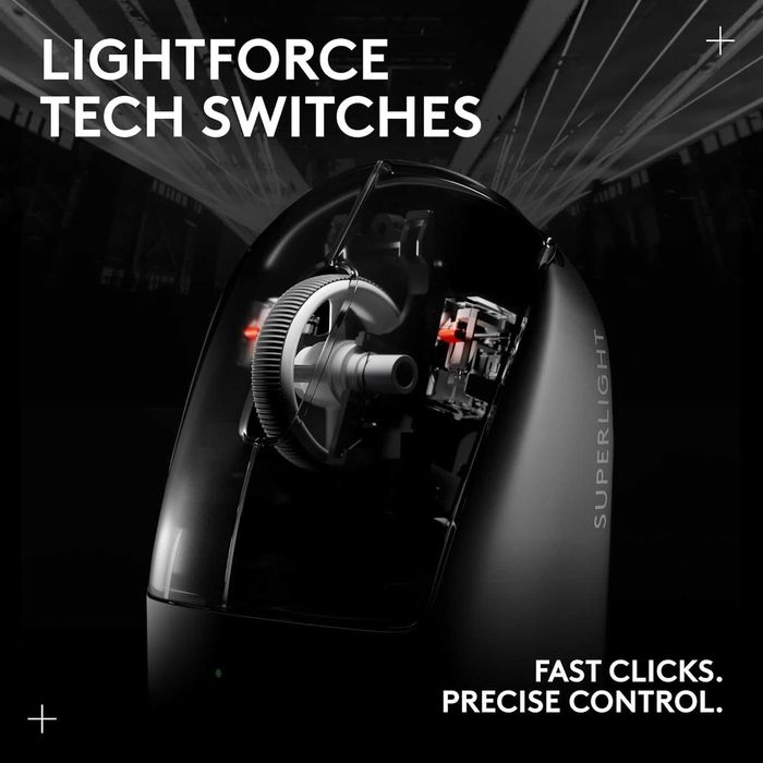 Геймърска мишка Logitech G PRO X Superlight 2 Black