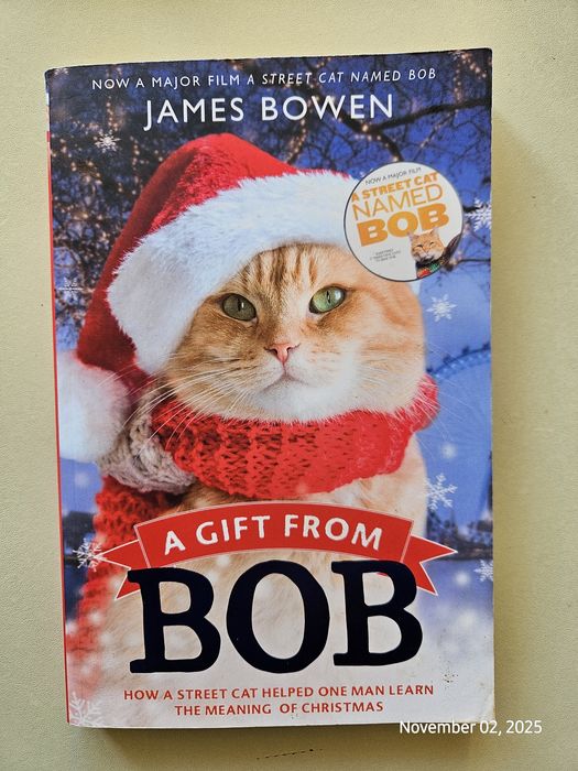 Книга A Gift from Bob James Bowen, меки корици