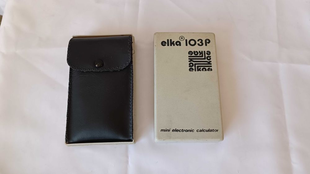 Стар български калкулатор - ЕЛКА 103Р - elka 103P - 1980 година