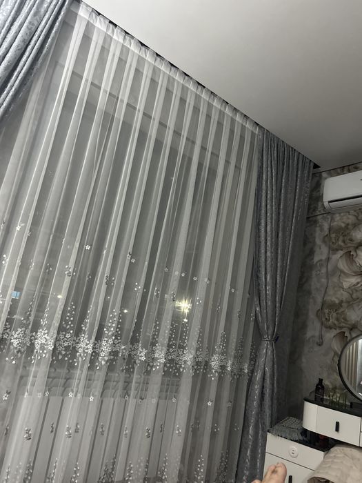 Продам шторы тюль вместе