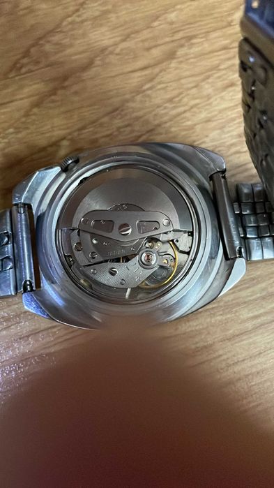 Vintage Seiko 5 Automatic Blue Dial Date/Day 21Jewels